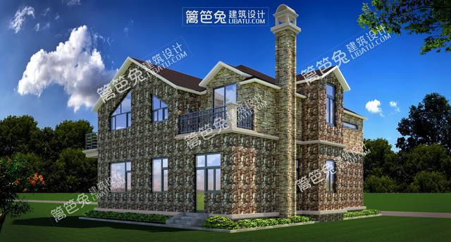 10.8米X13米兩層別墅設計圖，實用且美觀大氣，北方再適合不過的戶型