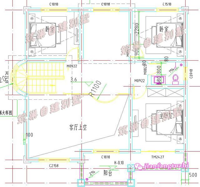 分享3款三層農(nóng)村自建別墅設(shè)計(jì)圖紙，外觀造型簡約，造價(jià)經(jīng)濟(jì)，施工簡單