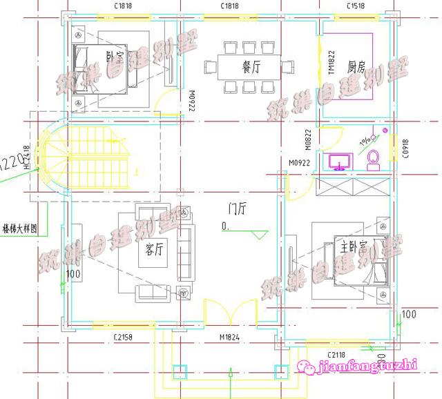 分享3款三層農(nóng)村自建別墅設(shè)計(jì)圖紙，外觀造型簡約，造價(jià)經(jīng)濟(jì)，施工簡單