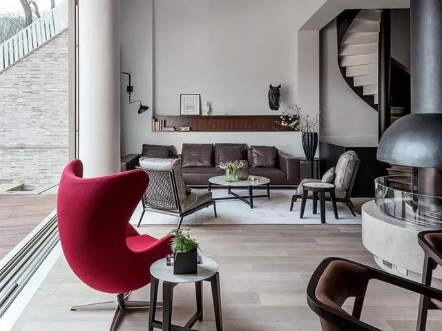 別墅裝修設(shè)計(jì)｜500㎡現(xiàn)代別墅，時(shí)尚又大氣，質(zhì)感滿滿