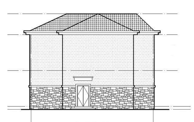 12x12米農(nóng)村二層別墅設(shè)計圖，外觀簡單大氣，22萬左右就能建起主體，回村建一棟相當實惠。