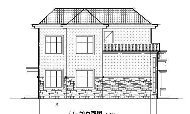 12x12米農(nóng)村二層別墅設(shè)計圖，外觀簡單大氣，22萬左右就能建起主體，回村建一棟相當實惠。