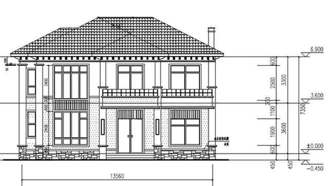 二層華麗別墅設(shè)計(jì)圖，外觀大氣豪華，內(nèi)部空間布局合理，家里人口眾多的可以參考！