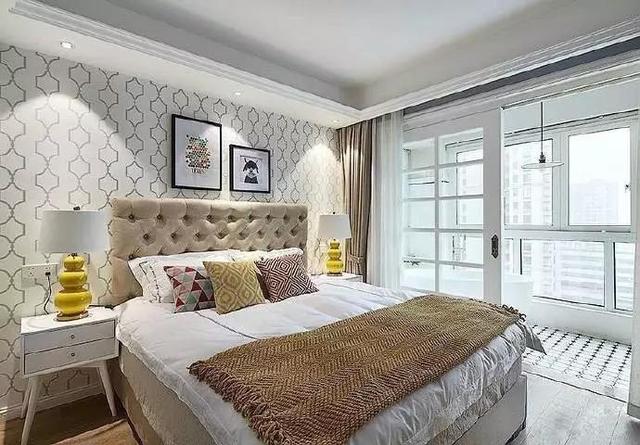 106平三居室簡歐風(fēng)裝修，適合年輕小夫妻居住。