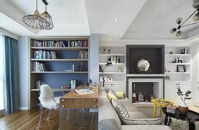 106平三居室簡歐風(fēng)裝修，適合年輕小夫妻居住。