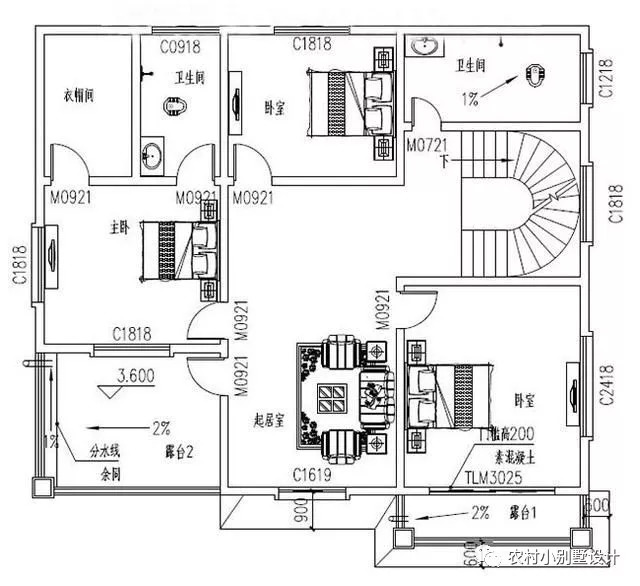 2套80后、90后喜歡的農(nóng)村二層自建房，外觀造型美觀