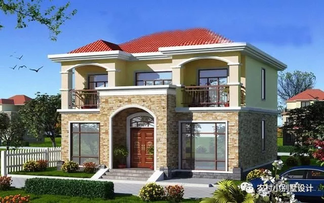 2套80后、90后喜歡的農(nóng)村二層自建房，外觀造型美觀