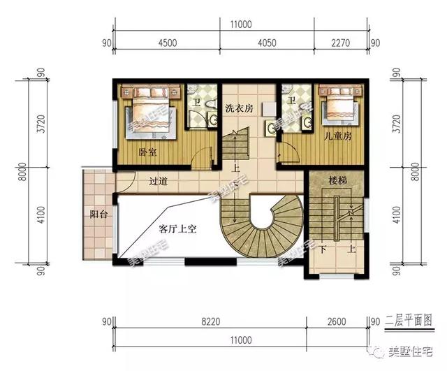 占地不到100平的農(nóng)村別墅設(shè)計圖，適合宅基地小的家庭建造