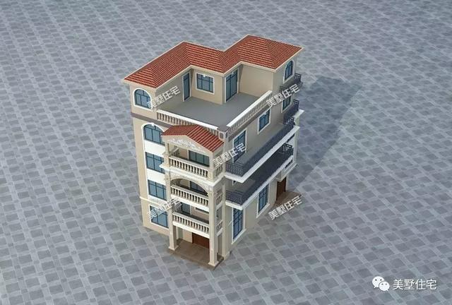 占地不到100平的農(nóng)村別墅設(shè)計圖，適合宅基地小的家庭建造