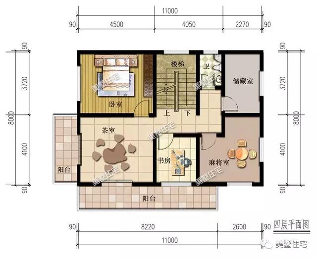 占地不到100平的農(nóng)村別墅設(shè)計圖，適合宅基地小的家庭建造