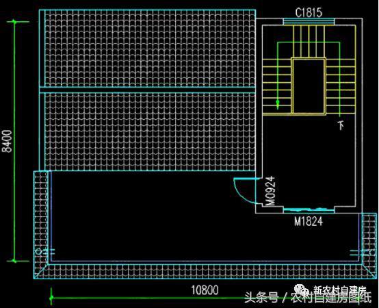 中式別墅設(shè)計(jì)圖，主體造價(jià)20萬，不比那些造價(jià)幾十萬的差
