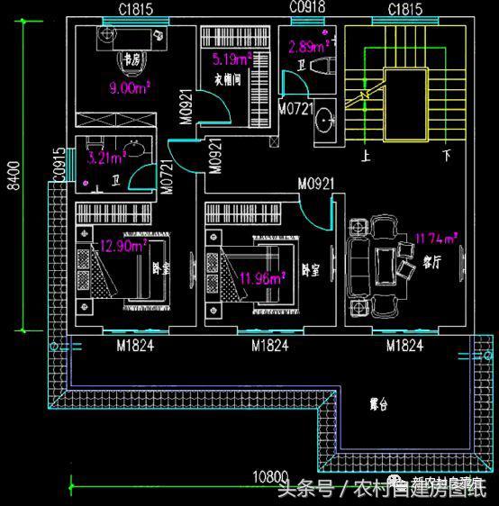 中式別墅設(shè)計(jì)圖，主體造價(jià)20萬，不比那些造價(jià)幾十萬的差