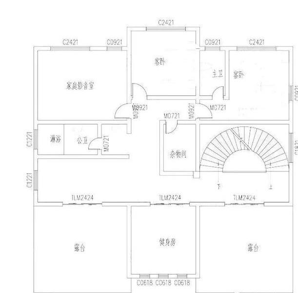 16×16米帶挑空客廳豪華三層農(nóng)村別墅設(shè)計效果圖，造價65萬，框架結(jié)構(gòu)