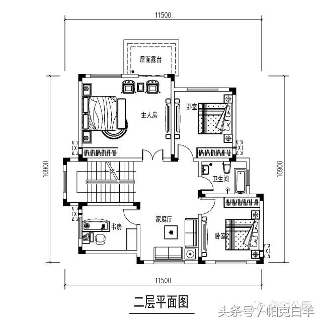 10套經(jīng)典帶車庫新農(nóng)村自建房設(shè)計(jì)圖分享，戶型方正實(shí)用