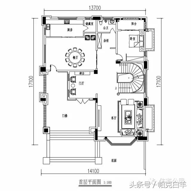 10套經(jīng)典帶車庫新農(nóng)村自建房設(shè)計(jì)圖分享，戶型方正實(shí)用
