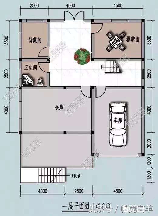 10套經(jīng)典帶車庫新農(nóng)村自建房設(shè)計(jì)圖分享，戶型方正實(shí)用