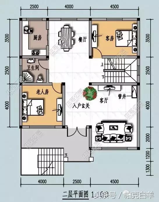 10套經(jīng)典帶車庫新農(nóng)村自建房設(shè)計(jì)圖分享，戶型方正實(shí)用