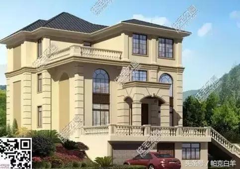 10套經(jīng)典帶車庫新農(nóng)村自建房設(shè)計(jì)圖分享，戶型方正實(shí)用