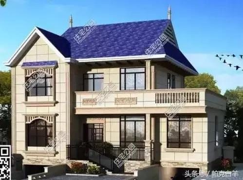 10套經(jīng)典帶車庫新農(nóng)村自建房設(shè)計(jì)圖分享，戶型方正實(shí)用