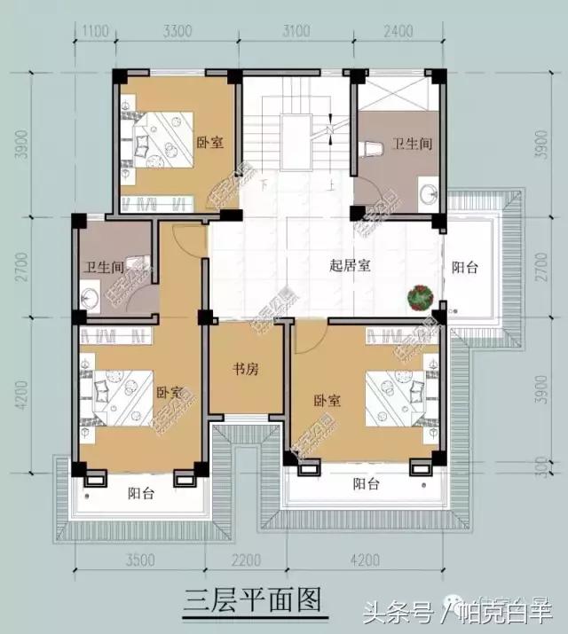 10套經(jīng)典帶車庫新農(nóng)村自建房設(shè)計(jì)圖分享，戶型方正實(shí)用