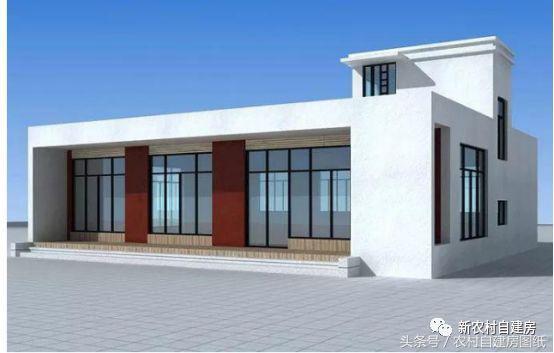 2款一層農(nóng)村別墅設(shè)計(jì)圖，外表樸素簡(jiǎn)約，內(nèi)在功能齊全，造價(jià)也非常經(jīng)濟(jì)