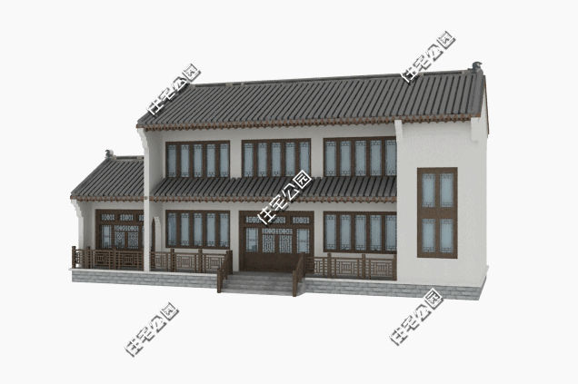 9×17米農(nóng)村中式自建房設(shè)計(jì)圖，這款設(shè)計(jì)不比歐式的差