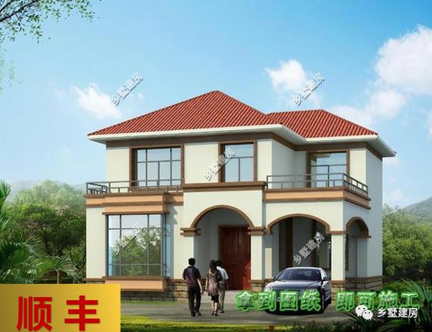 兩款性價比超高的二層農(nóng)村別墅設(shè)計圖，精致實(shí)用