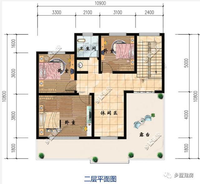 兩款性價比超高的二層農(nóng)村別墅設(shè)計圖，精致實(shí)用