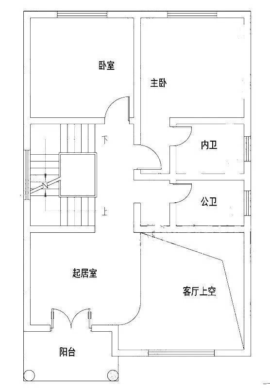 2款三層帶挑空客廳小洋樓別墅設(shè)計圖，無挑空，不豪華，戶型豪華大氣