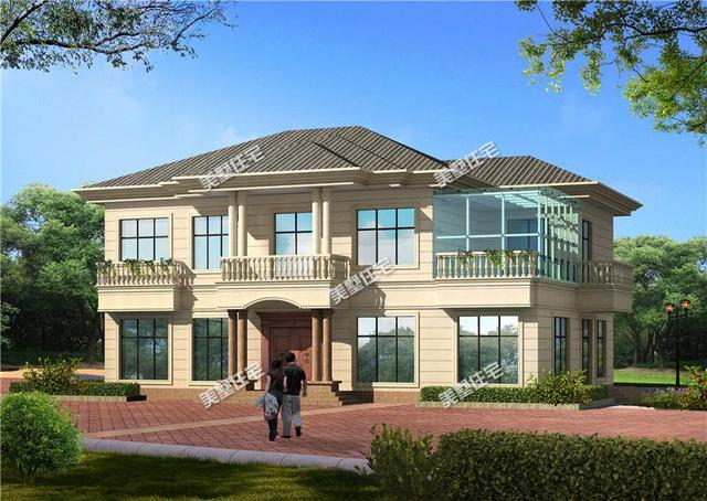 10套最美帶堂屋的別墅設計圖，戶型實用又美觀