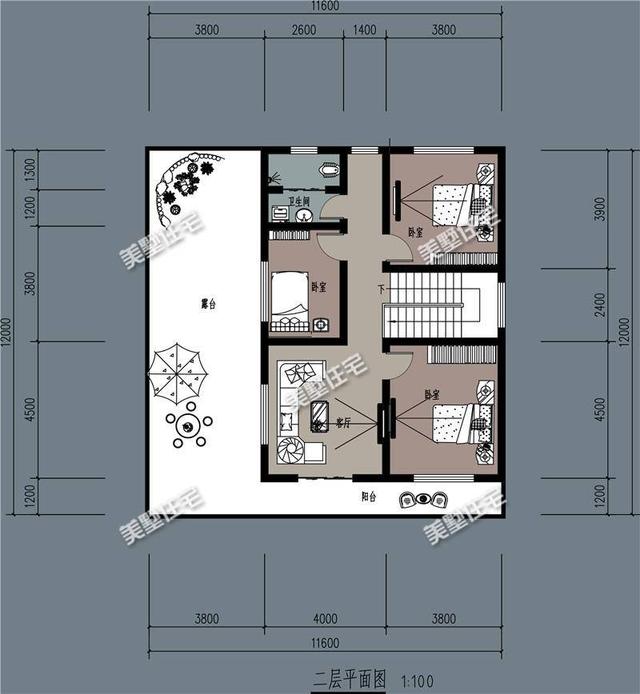 10套最美帶堂屋的別墅設計圖，戶型實用又美觀
