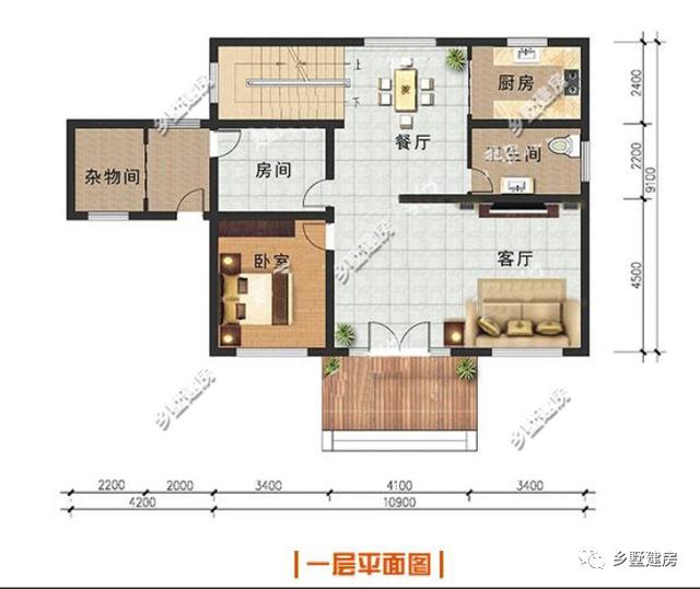 2款主體造價(jià)20萬(wàn)左右的別墅設(shè)計(jì)圖參考