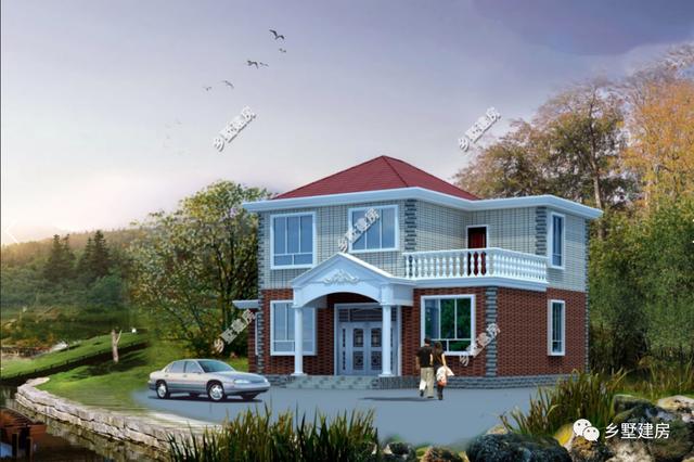 2款主體造價(jià)20萬(wàn)左右的別墅設(shè)計(jì)圖參考