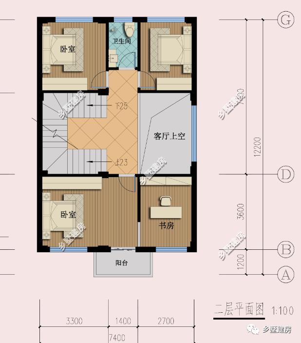 五層自建房臨街別墅設(shè)計(jì)圖，商住兩用，設(shè)計(jì)感十足
