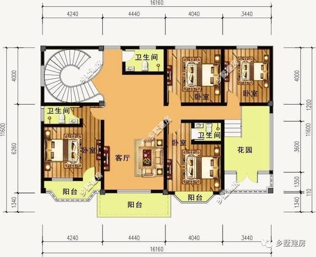 2024年度農(nóng)村自建房新設(shè)計(jì)圖出爐，分享給大家，看看有喜歡的沒(méi)
