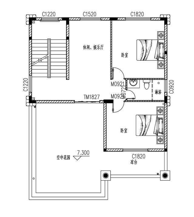 帶空中花園的歐式三層農(nóng)村別墅設(shè)計圖，讓你享受高端大氣奢華的生活