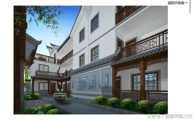 三層中式別墅設(shè)計圖，簡約大氣，真正的豪宅