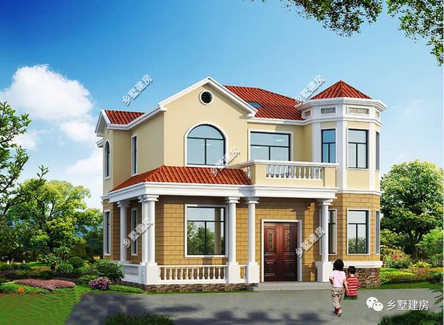 2款二層別墅設(shè)計(jì)圖，城市房子買不起，就去農(nóng)村建一所屬于自己的房子吧