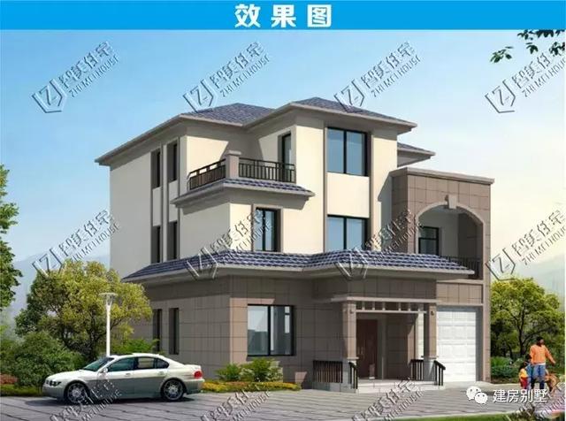 小開間的3棟農(nóng)村自建房設(shè)計圖，每一款都令人驚艷