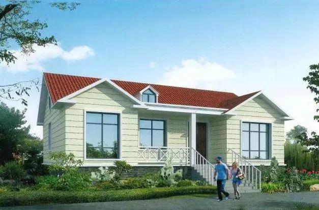 鄉(xiāng)村一層房屋設(shè)計(jì)，專為父母設(shè)計(jì)的養(yǎng)老房