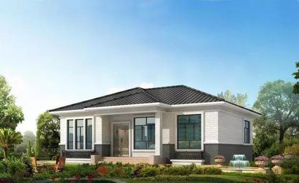 鄉(xiāng)村一層房屋設(shè)計(jì)，專為父母設(shè)計(jì)的養(yǎng)老房