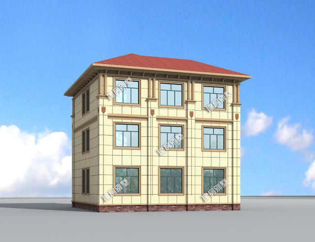 帶挑空客廳三層別墅設(shè)計(jì)圖，內(nèi)置布局非常合理，一眼看去很吸引人