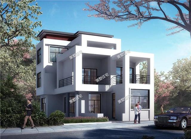 兩款別墅設(shè)計圖，哪一款更好看呢