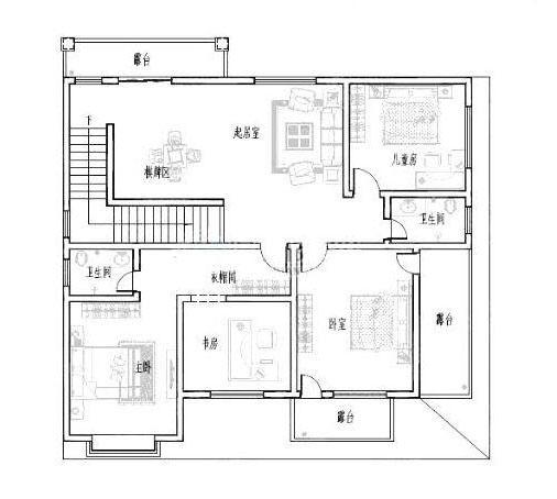 二層農(nóng)村自建房設(shè)計圖，大氣又實用，適應(yīng)性更強
