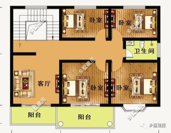 這幾款自建別墅設(shè)計(jì)，性價(jià)比挺高的，主體造價(jià)20萬左右