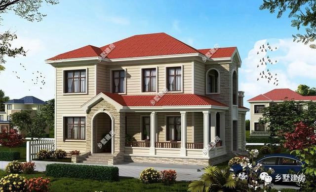 2款不同風(fēng)格的二層農(nóng)村自建房別墅設(shè)計(jì)，適合你嗎？