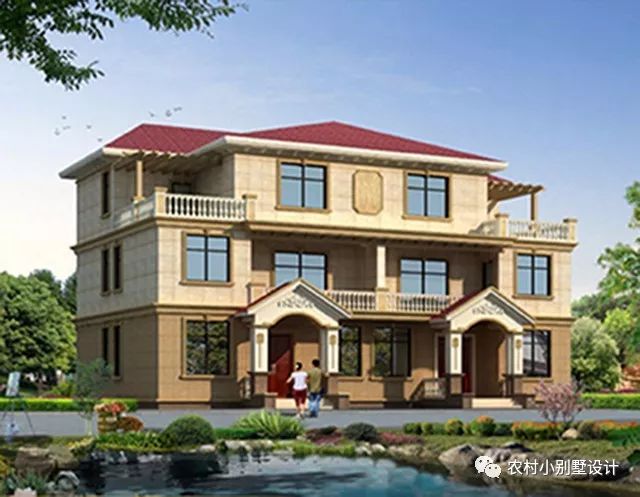 58款兄弟雙拼農(nóng)村別墅圖片來(lái)襲，自建雙拼的可以參考哦