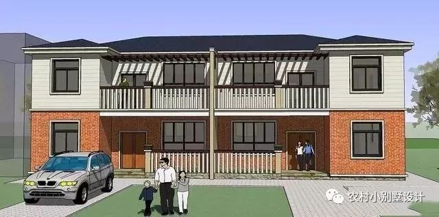 58款兄弟雙拼農(nóng)村別墅圖片來(lái)襲，自建雙拼的可以參考哦
