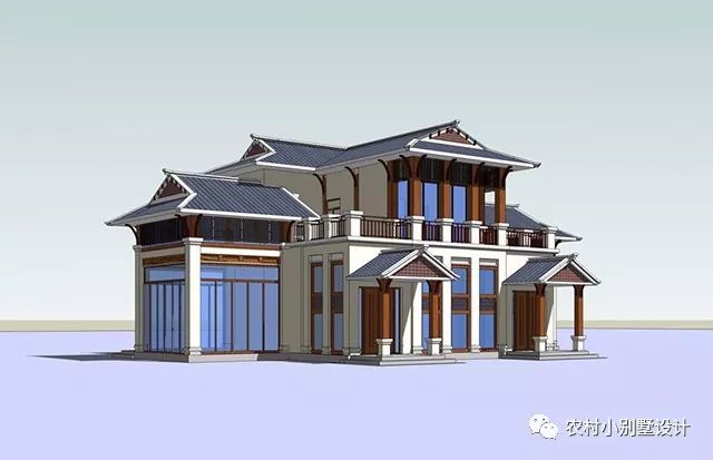 58款兄弟雙拼農(nóng)村別墅圖片來(lái)襲，自建雙拼的可以參考哦