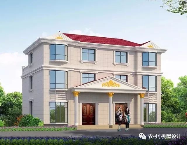 58款兄弟雙拼農(nóng)村別墅圖片來(lái)襲，自建雙拼的可以參考哦